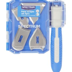 Spectrum Verfschraperset Blauw,Grijs New