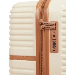 Spilbergen Koffer Milan Beige,Blauw,Roze Clearance