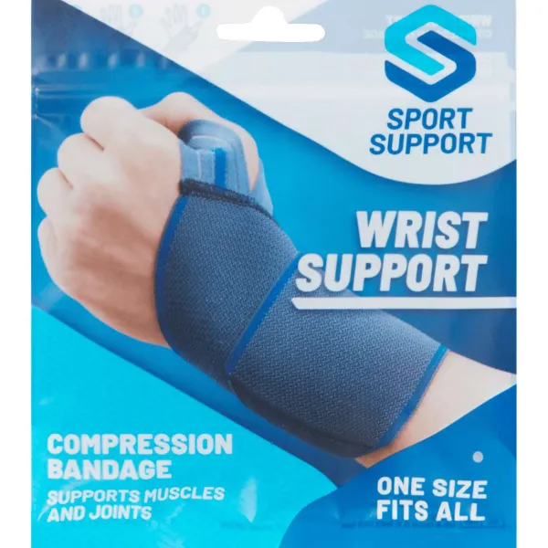 Dunlop Sport Support Polsbandage Grijs New