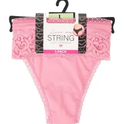 Australian String Zwart,Blauw,Roze New