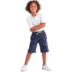 SuperTrash Sweatshort Blauw,Bruin,Grijs,Print Discount