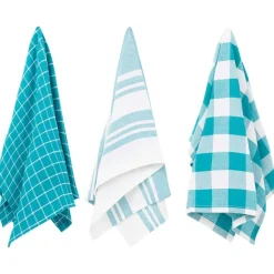 Hotel Royal Theedoeken Blauw,Grijs,Groen,Rood,Wit,Zwart Best