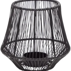 Merk Theelichthouder Zwart,Goud New