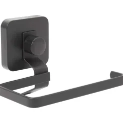 Cascata Toiletrolhouder Met Zuignap Zwart
