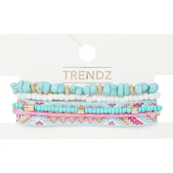 Merk Trendz Armbandenset Meerkleurig Clearance