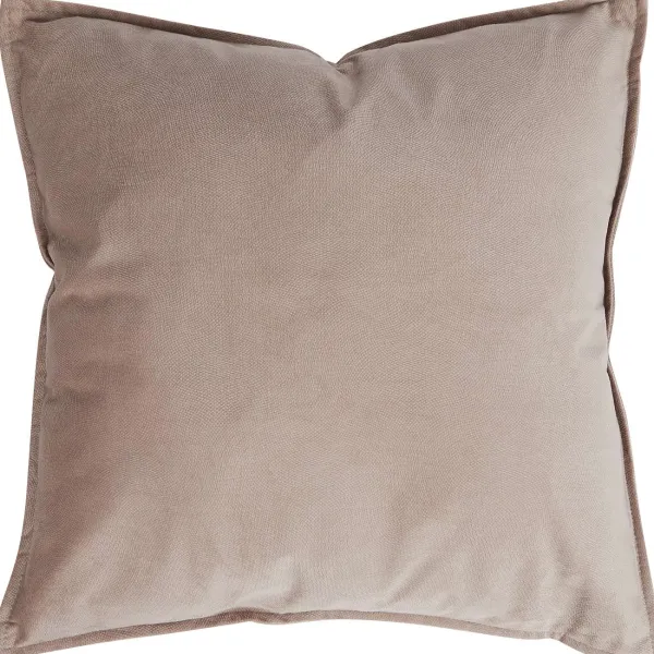 Code Maison Velvet Kussen Beige,Grijs Clearance