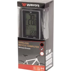 Walfort Fietscomputer Zwart New